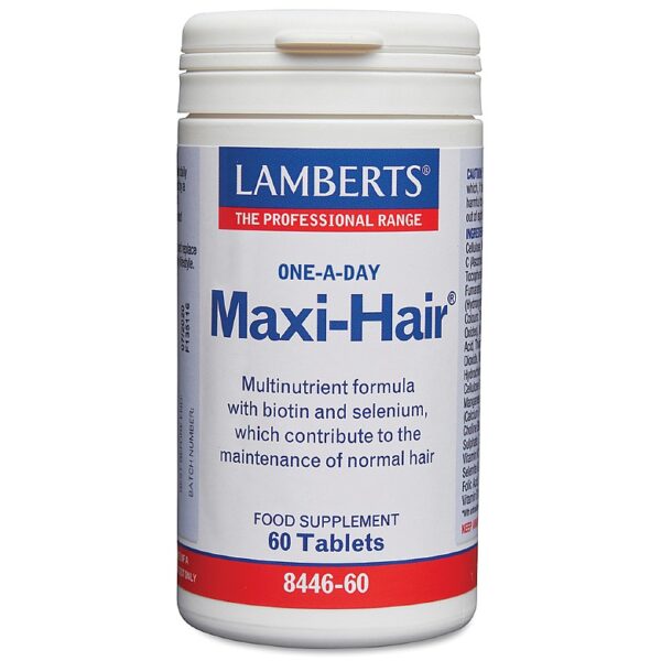 Lamberts Maxi-Hair - Fill Size 60 Tablets