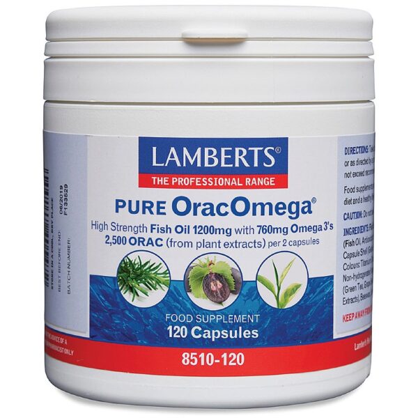 Lamberts Pure OracOmega - Fill Size 120 Capsules