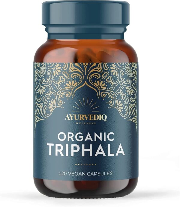 Ayurvediq Wellness Organic Triphala  120 Capsules