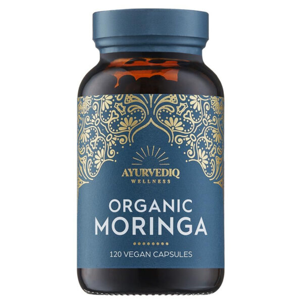 Ayurvediq Wellness Organic Moringa 120 Capsules