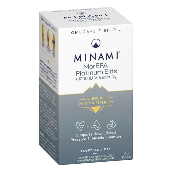 Minami MorEPA Platinum 60 Capusles