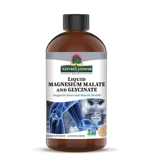 Nature's Answer Magnesium Malate And Glycinate - 480ml Liquid