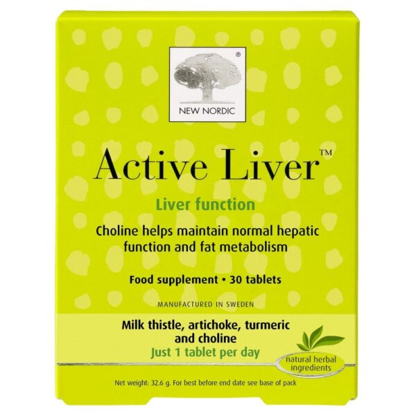 New Nordic Active Liver 30's Tabs