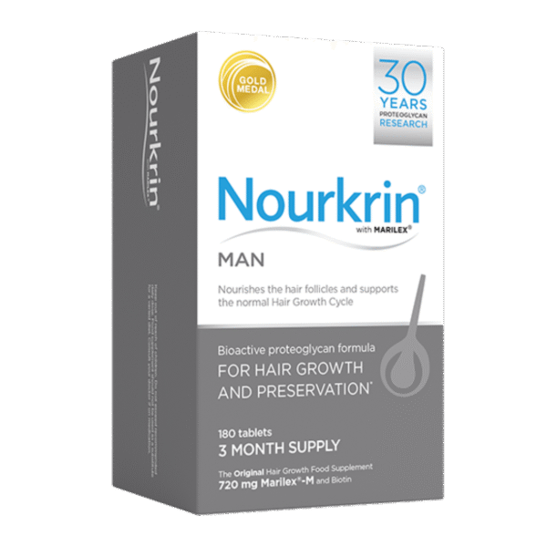Nourkrin Man 180's Tablets (3 month Supply)