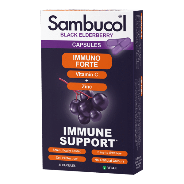 Sambucol Immuno Forte Capsules - 30 Caps