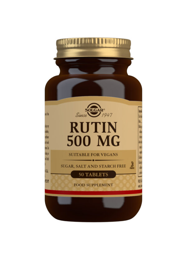 Solgar Rutin 500 mg Tablets - Pack of 50