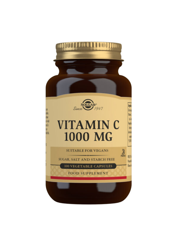 Solgar Vitamin C 1000 mg Vegetable Capsules - Pack of 100