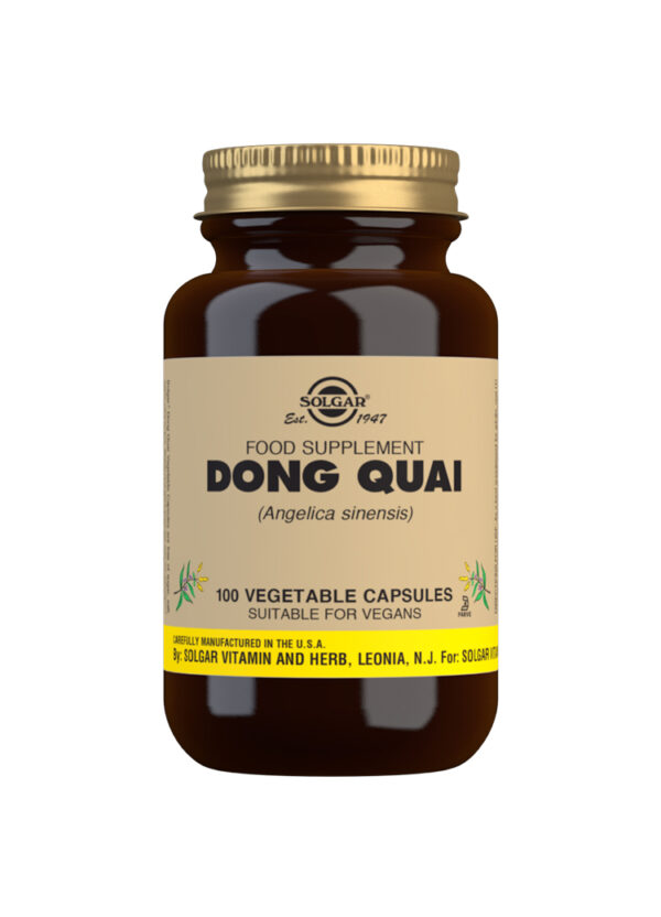 Solgar Dong Quai Vegetable Capsules - Pack of 100