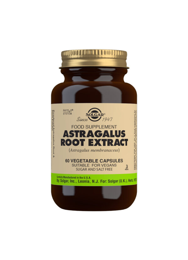 Solgar Astragalus Root Extract Vegetable Capsules - Pack of 60