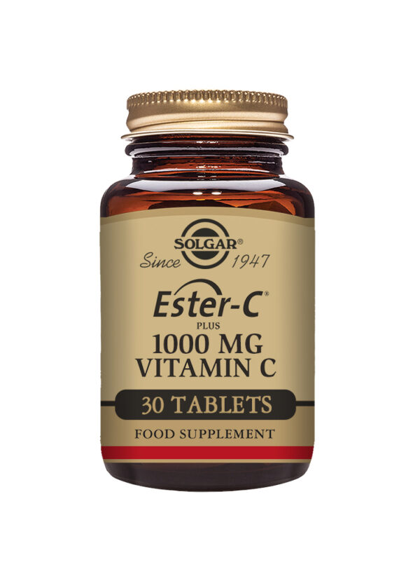 Solgar Ester-C Plus 1000 mg Vitamin C Tablets - Pack of 30