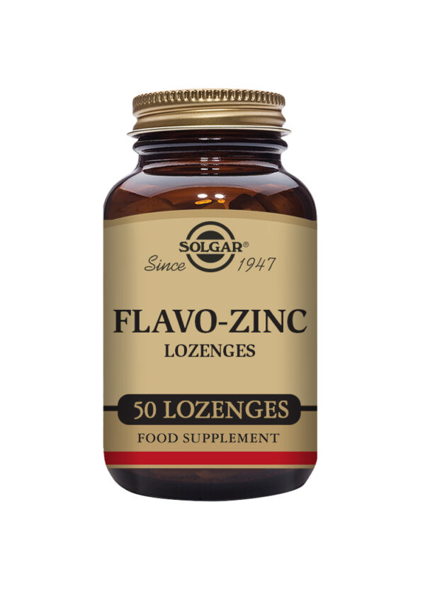 Solgar Flavo Zinc Lozemges - Pack of 50