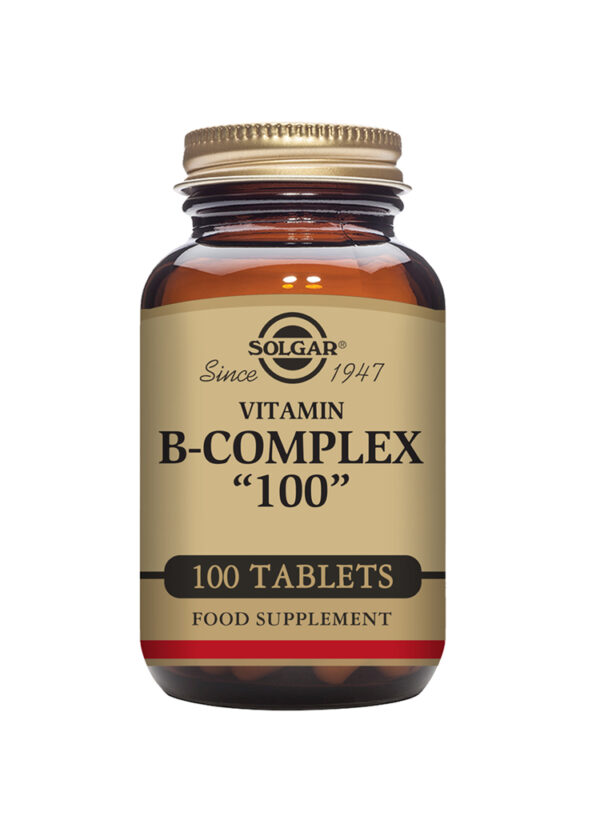 Solgar Vitamin B-Complex ''100'' Extra High Potency Tablets - Pack of 100