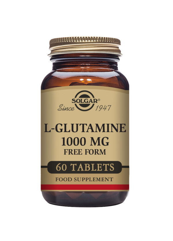 Solgar L-Glutamine 1000 mg Tablets -Pack of  60