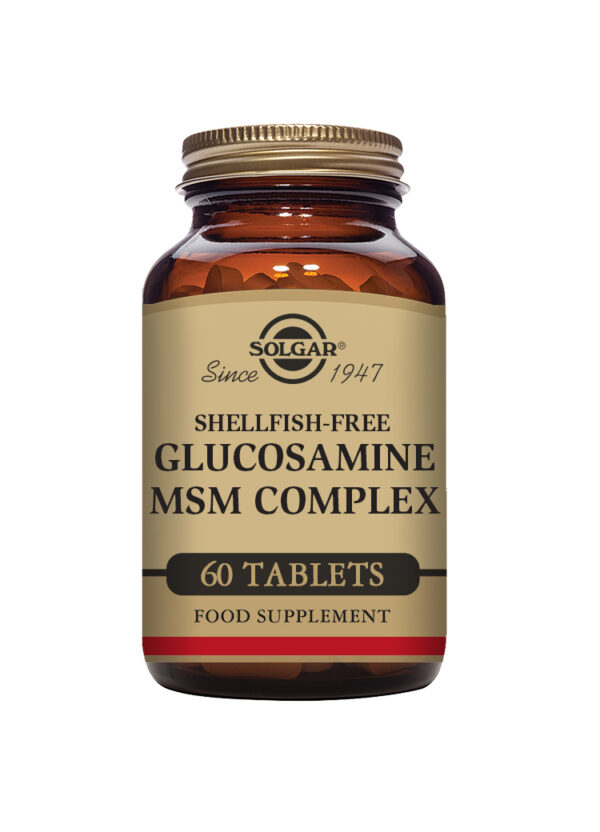 Solgar Glucosamine MSM Complex Tablets - Pack of 60