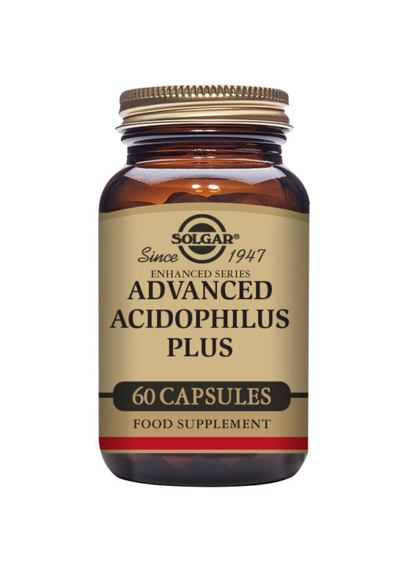 Solgar Advanced Acidophilus Plus Vegetable Capsules - Pack of 60