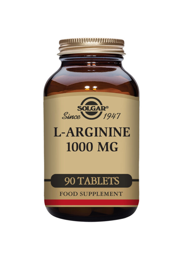 Solgar L-Arginine 1000 mg Tablets - Pack of 90