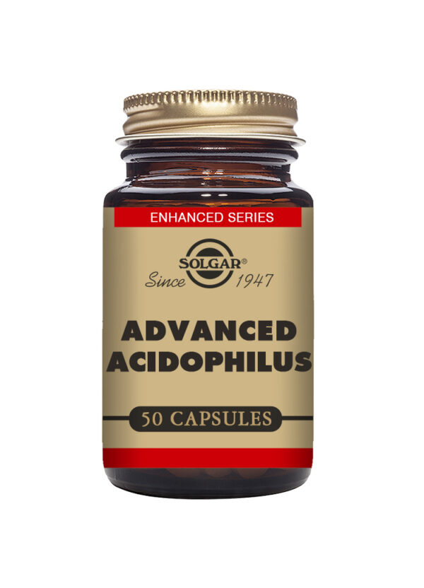 Solgar Advanced Acidophilus Vegetable Capsules - Pack of 50