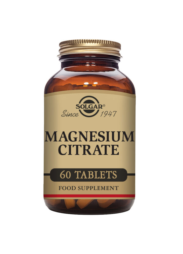 Solgar Magnesium Citrate Tablets - Pack of 60
