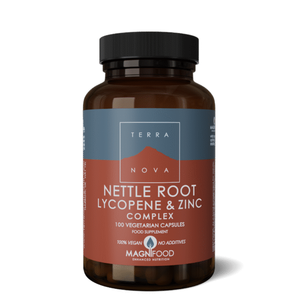 Terranova NETTLE ROOT, LYCOPENE & ZINC COMPLEX 100 Caps