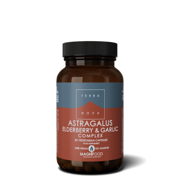 Terranova ASTRAGALUS, ELDERBERRY & GARLIC COMPLEX 50 Caps
