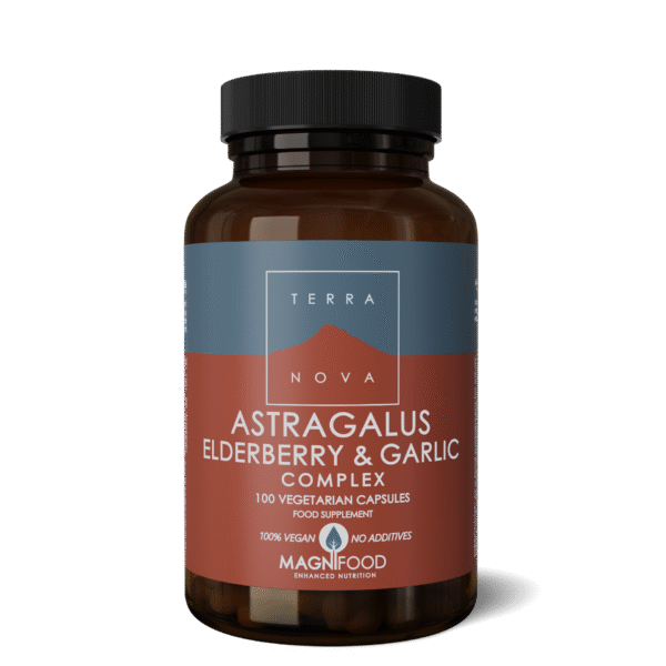 Terranova ASTRAGALUS, ELDERBERRY & GARLIC COMPLEX 100 Caps