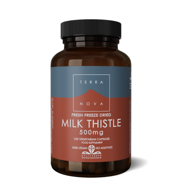 Terranova MILK THISTLE 500mg 100 Caps