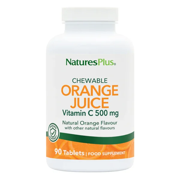 NaturesPlus Orange Juice C 500 MG Chewable 90's