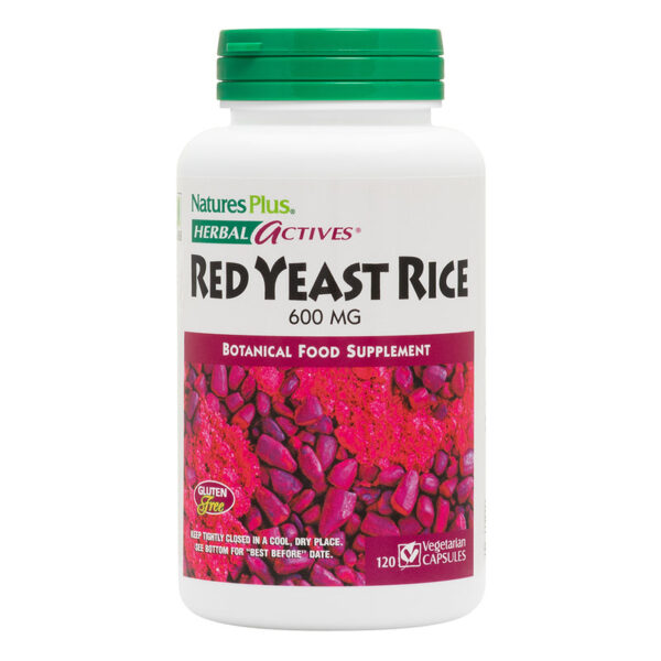 NaturesPlus HA Red Yeast Rice 600MG 120's Vcaps