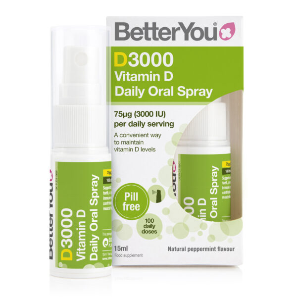 BetterYou D3000 Vitamin D Daily Oral Spray