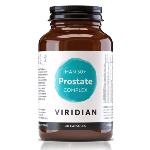 Viridian Man 50+ Prostate Complex 60 Veg Caps