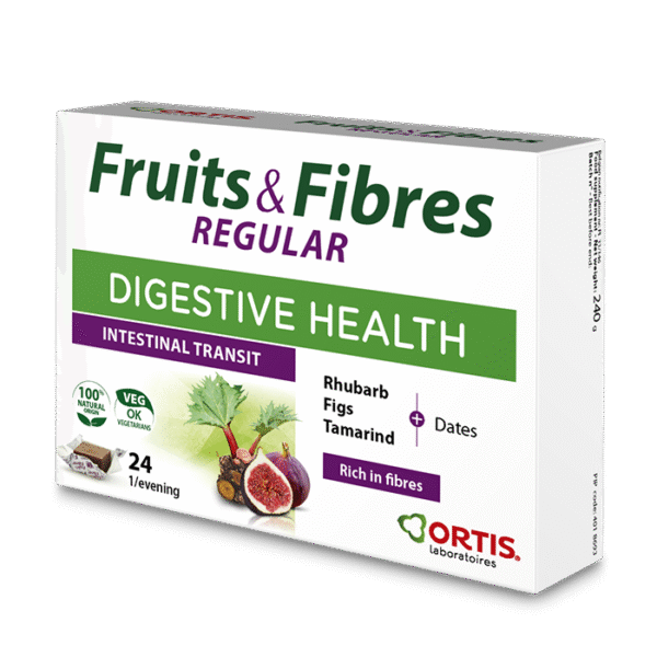 Ortis Fruits and Fibres Cubes 24 Cubes Box