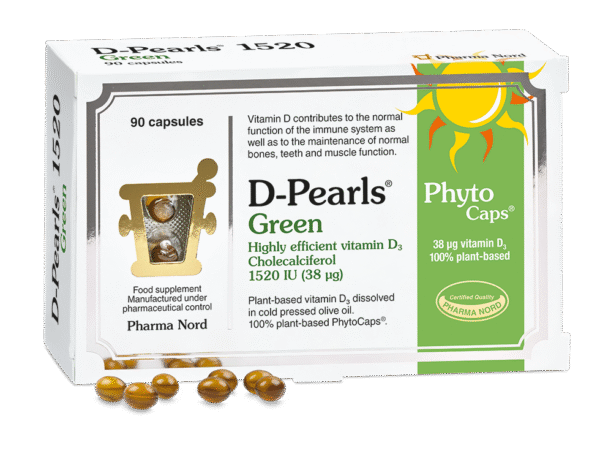 Pharma Nord D Pearls 1520 IU Green 90 Capsules
