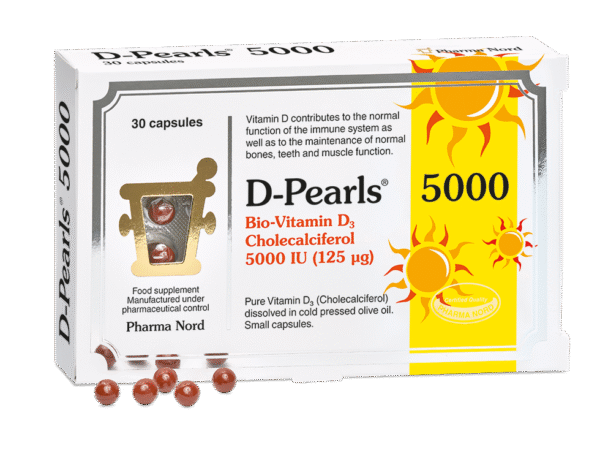 Pharma Nord D-Pearls 5000IU 30 Capsules