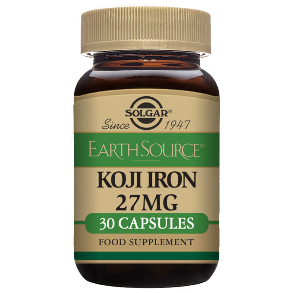 Solgar Earth Source Food Fermented Koji Iron 27 mg